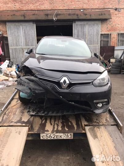Автомобиль в разборе Renault fluence разбор