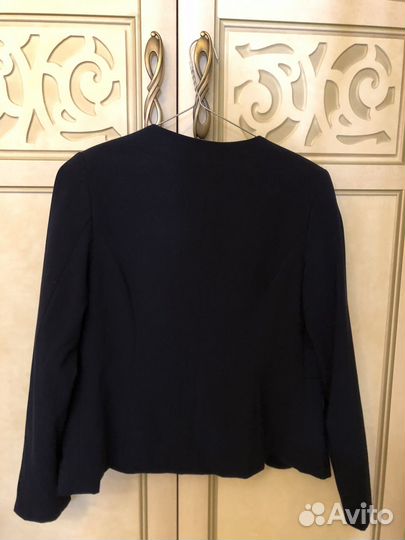 Пиджак синий школьный для девочек 158