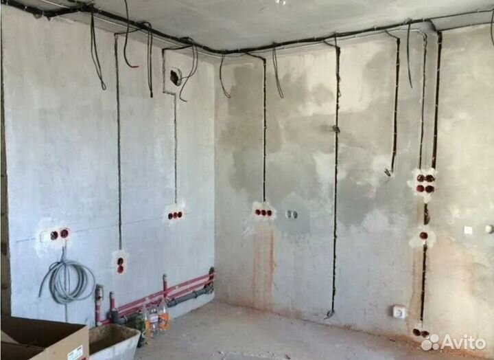 Электромонтажные работы под ключ