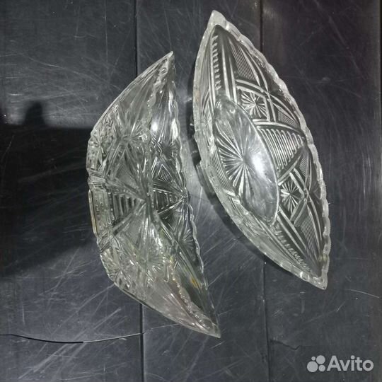 Хрустальная конфетница СССР