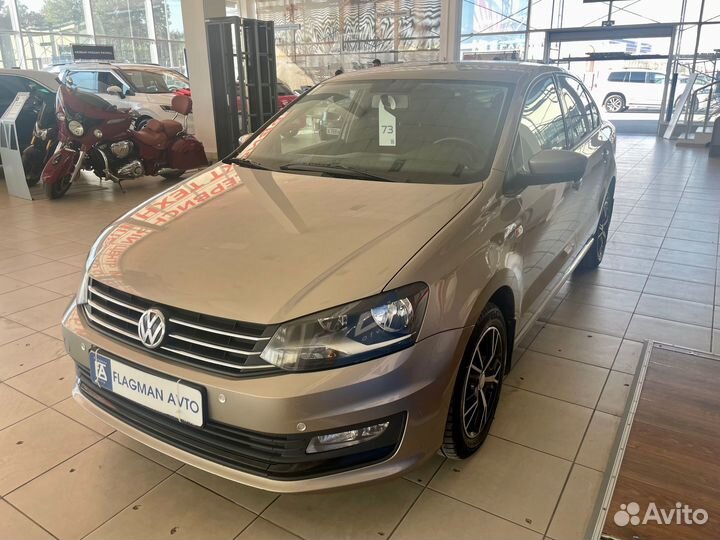 Volkswagen Polo 1.6 AT, 2017, 135 000 км
