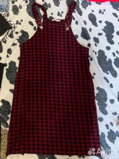 Сарафан женский в клетку
