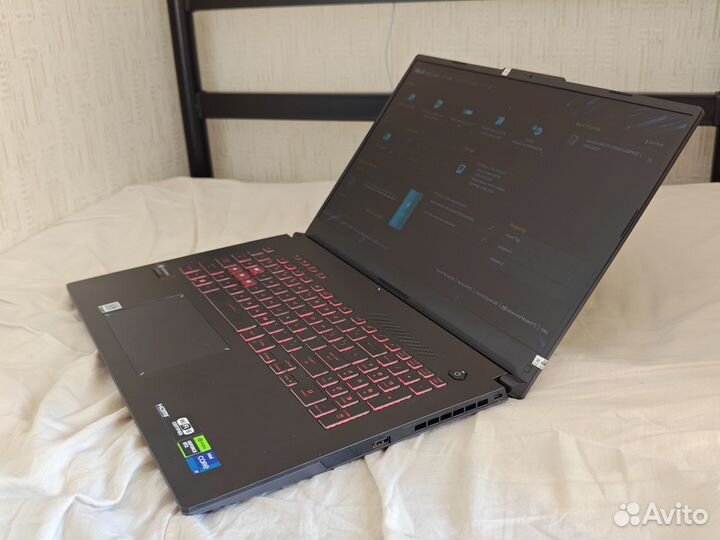 Топовый игровой asus 17.3 i7/16/1T/RTX4070