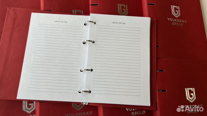 Ежедневник брендирование логотипом оптом