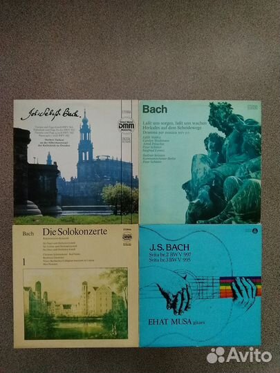 Виниловые пластинки №10 Bach, Elvis, The GAP Band