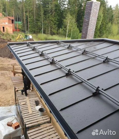 Кровля кликфальц