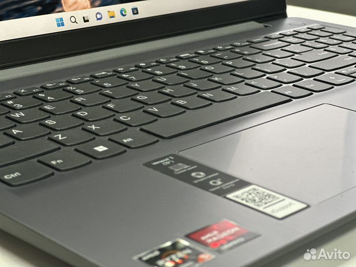 Новый ноутбук lenovo ryzen5-5500u