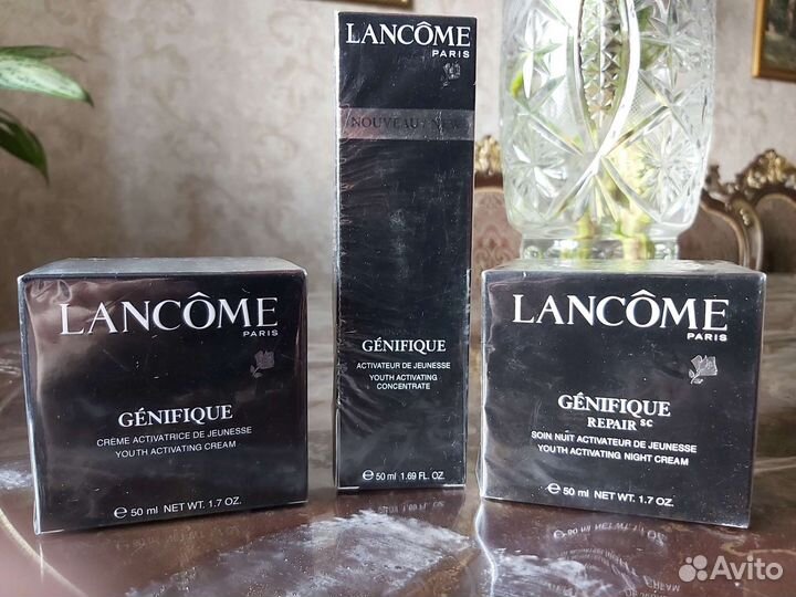 Lankomе Сыворотка крем ночь день Ланком