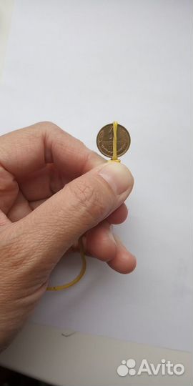 Монета 1 копейка 1991 г поворот аверса/герба