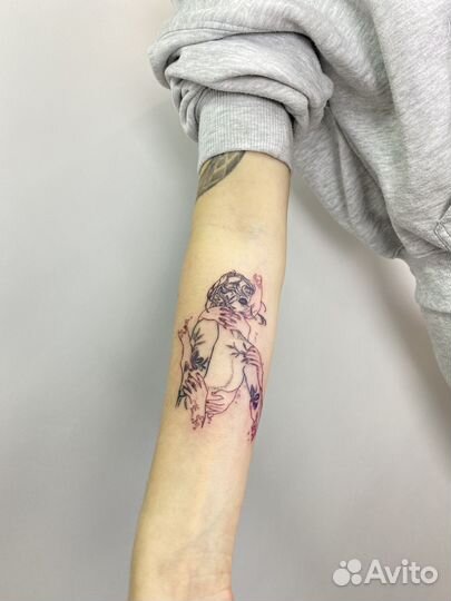 Модель на татуировку