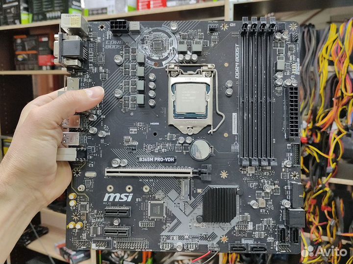Комплект i5 9400F+MSI B360