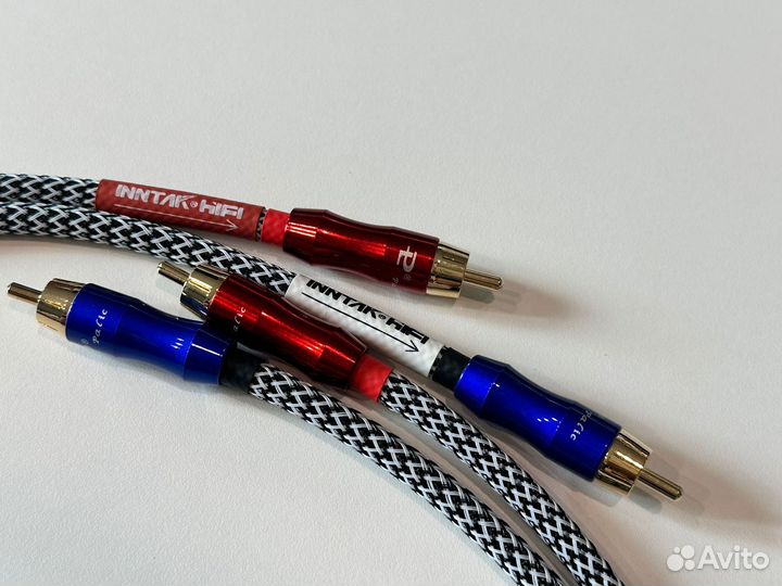 Межблочнй кабель 2RCA-2RCA 0,75/0,5метра