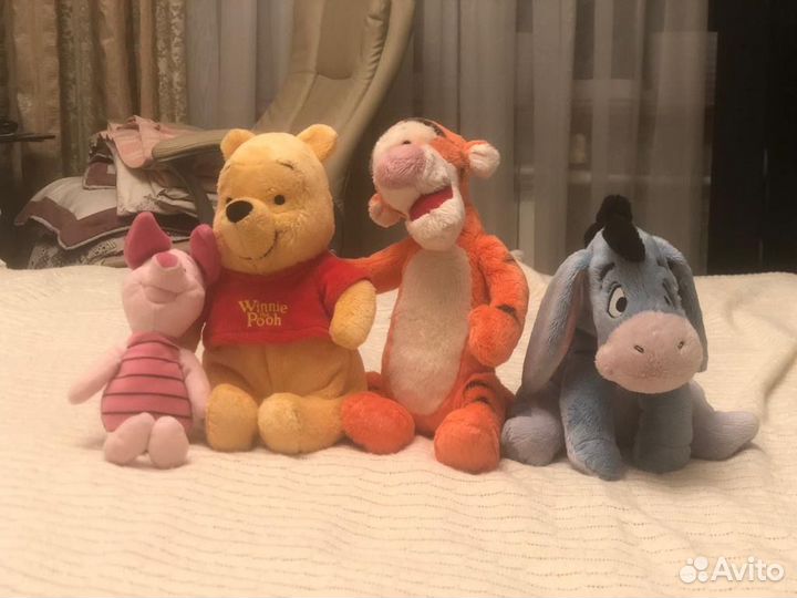 Мягкие игрушки disney Винни Пух и все все все