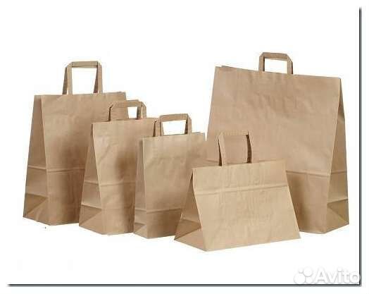 Пакеты бумажные крафт