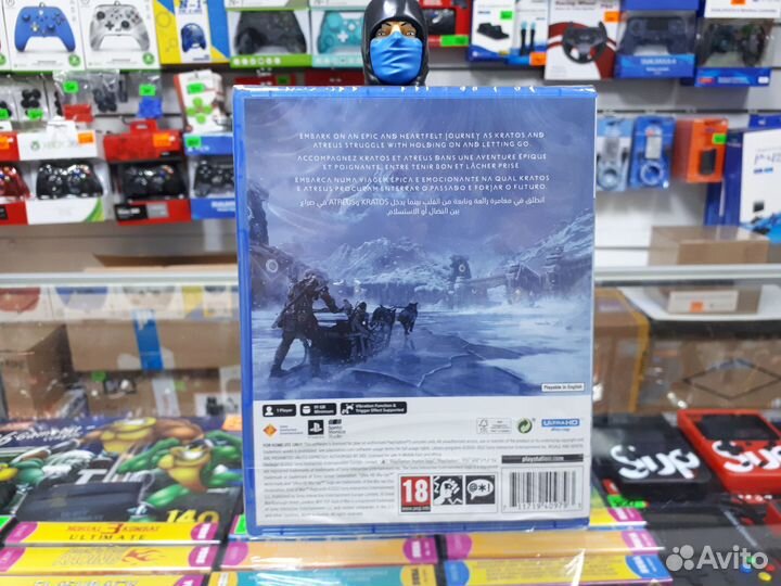 God of War Ragnarok PS5 русская озвучка