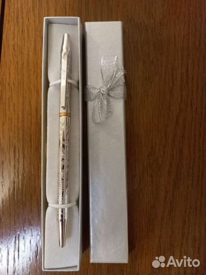 Ручка шариковая Sokolov, серебро