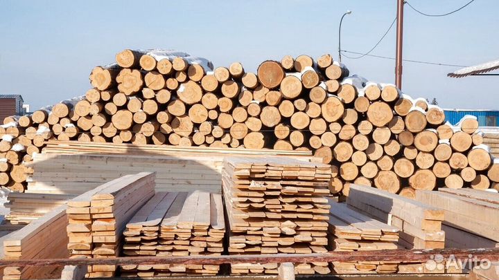 Доска обрезная, брус обрезной