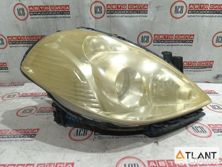 Фара правая nissan tiida