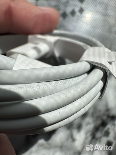 Кабель быстрой зарядки Apple USB-C to Lightning