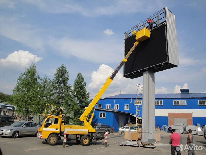 Аренда и услуги телескопической автовышки, 250 кг, 15 м