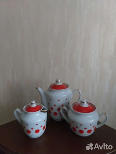 Чайный сервиз/предметы, фарфор, Городница