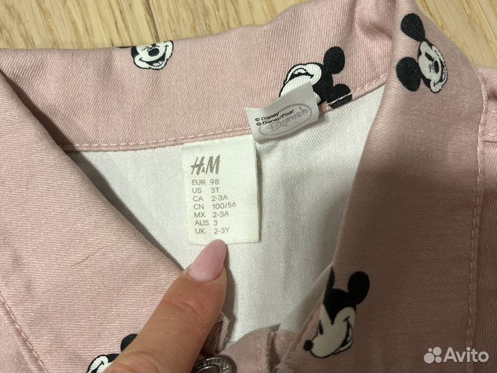 Джинсовая куртка hm