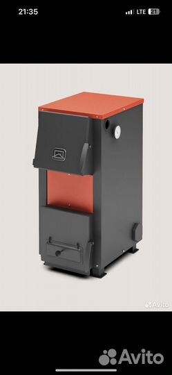 Котел дровяной+электрический Куппер ок-15