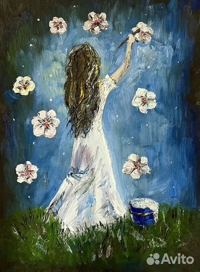 Картина маслом на холсте