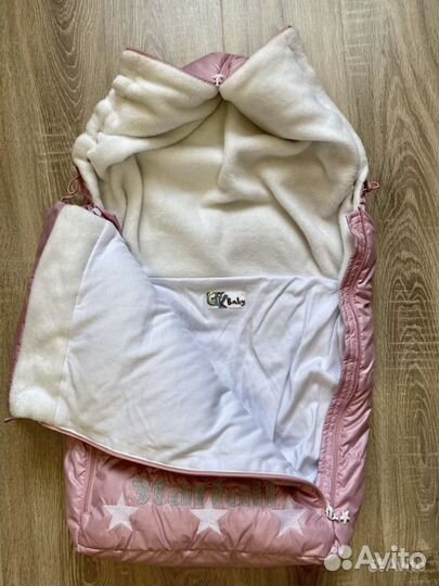 Зимний конверт в коляску womar