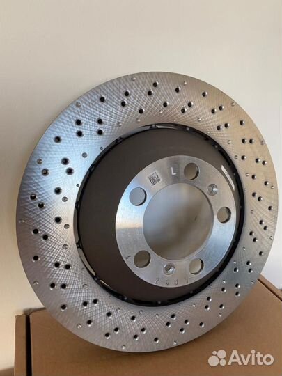 Диск тормозной передний левый Porsche GT3 Carrera