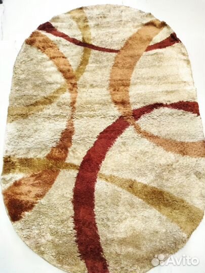 Ковер шелковый 150 на 230 Овальный