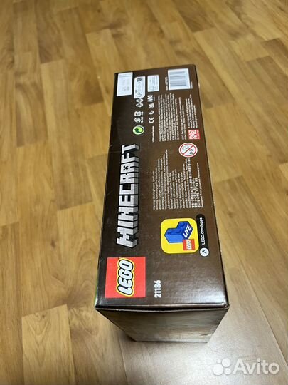 Конструктор Lego Minecraft 21186 Ледяной замок