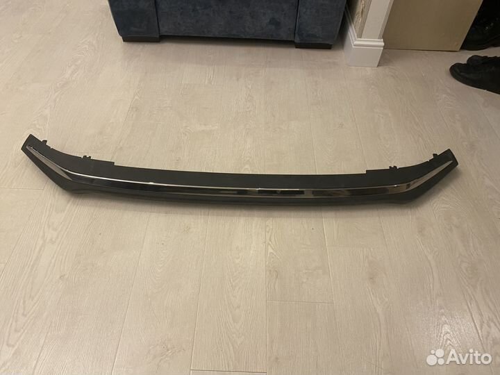 Губа переднего бампера Тойота рав 4 2013-2015 года