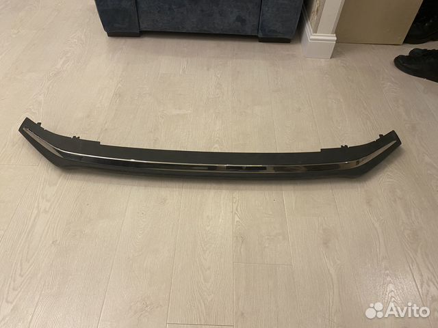 Губа переднего бампера Тойота рав 4 2013-2015 года