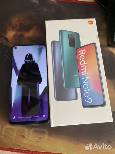 Телефон xiaomi redmi note 9