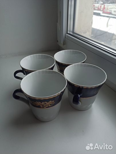 Посуда тарелки чашки кружки 18+4 штуки