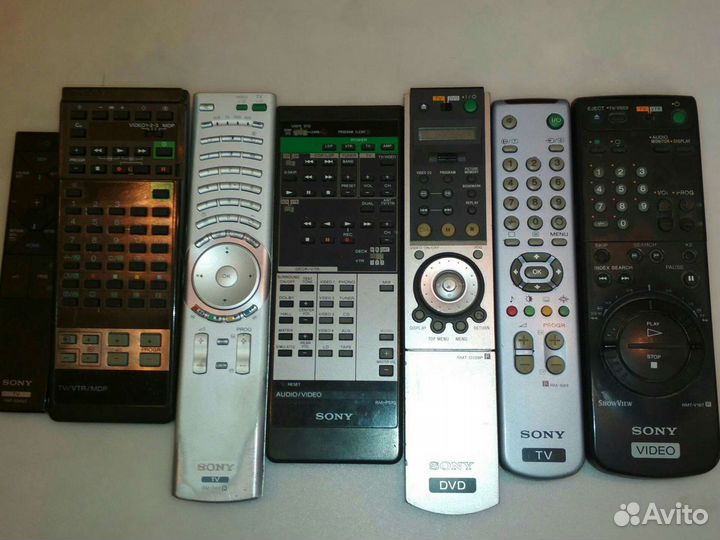 Пульты Sony аудио и др. много