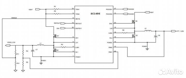 Микросхема SC1486ITS