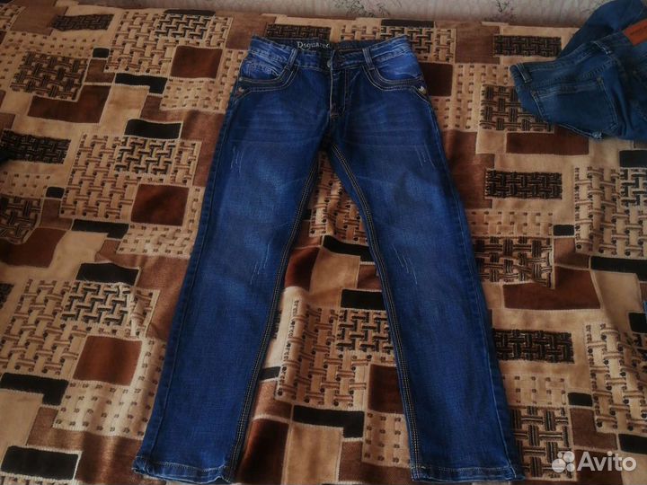 Джинсы на мальчика 152 р