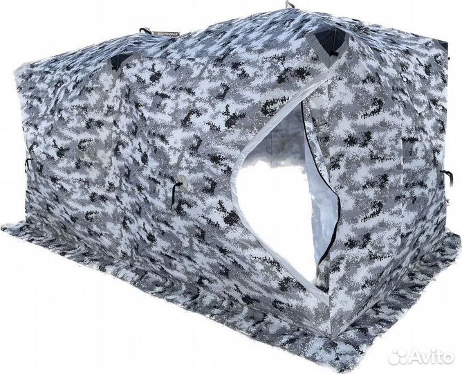 Палатка 3 слойная Куб двойной