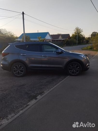 Hyundai Santa Fe 2.2 AT, 2017, 140 000 км