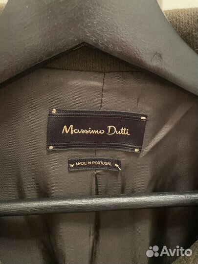 Massimo dutti пальто женское шерсть s