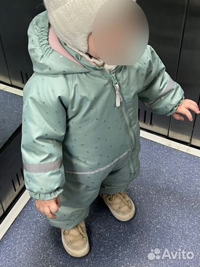 Зимний комбинезон для девочки 80 baby go