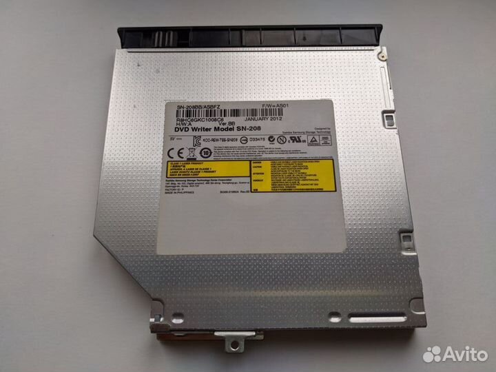 DVD привод для ноутбука DVD-RW Samsung SN-208DB/BE