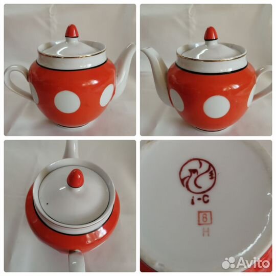 Сахарница, чайник