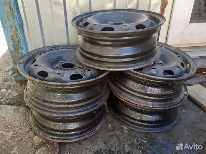 Штамповка R14 рапид поло фабия