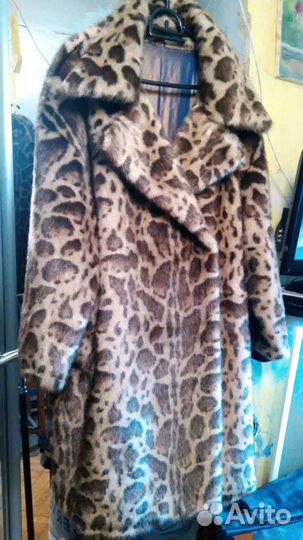 Шубка из экомеха норка