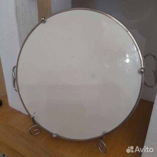 Антикварный фарфоровый поднос