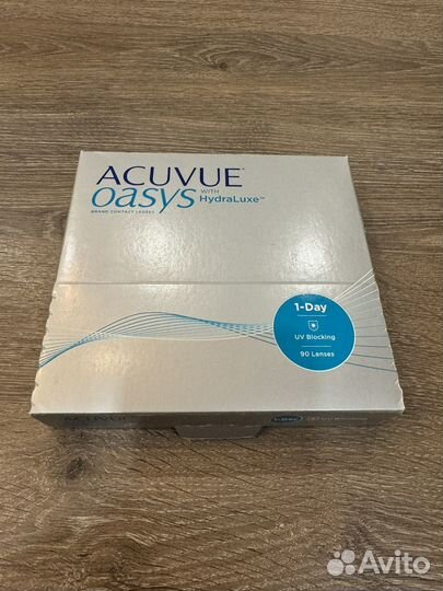 Линзы Acuvue Oasys 1Day 90шт