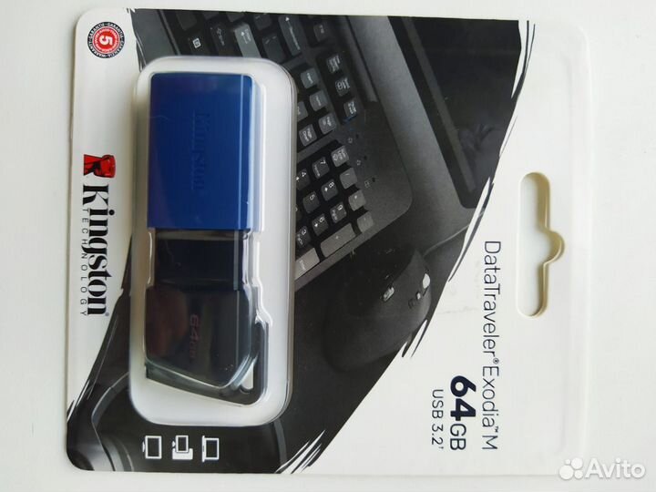 USB Kingston DataTraveler Exodia M 64 Gb